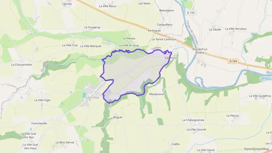 Maison 51 m² trois pièces à vendre à Lantillac Maison 51 m² trois pièces à vendre à Lantillac