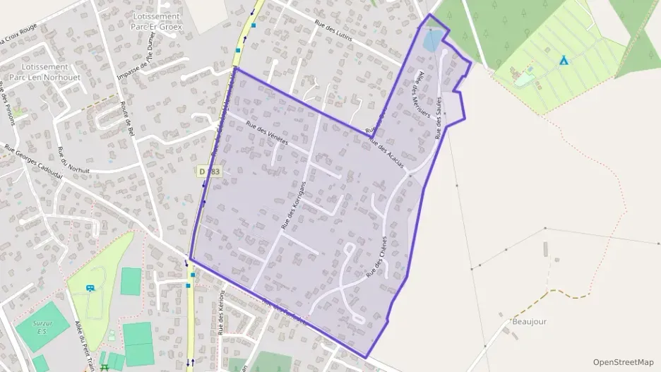 Maison 44 m² trois pièces à vendre à Surzur