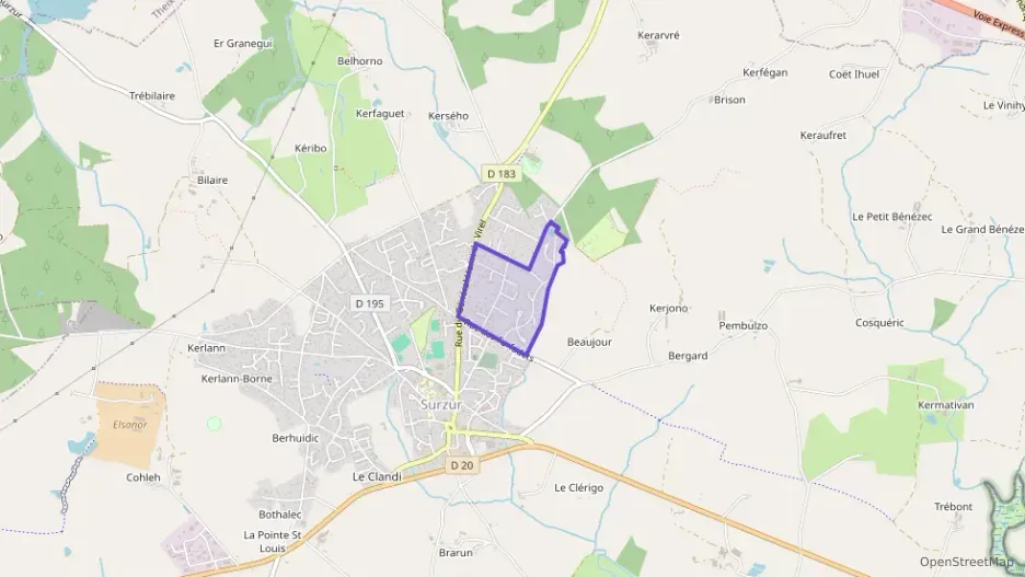 Maison 44 m² trois pièces à vendre à Surzur