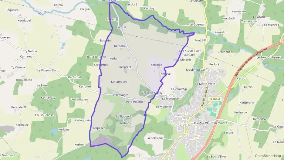 Maison 88 m² quatre pièces à vendre à Elven Maison 88 m² quatre pièces à vendre à Elven