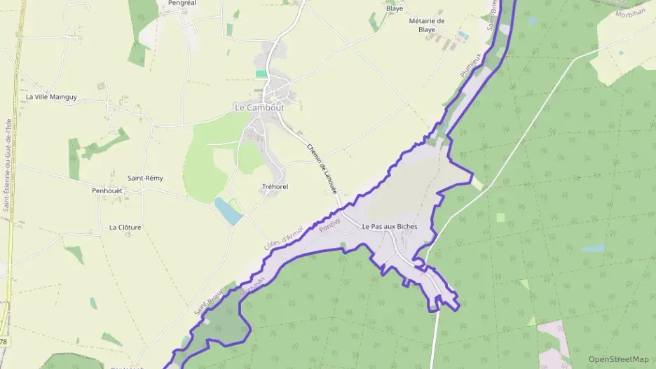 Maison 60 m² trois pièces à vendre à Forges-de-Lanouée