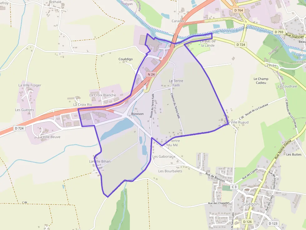 Maison 80 m² trois pièces à vendre à Guégon