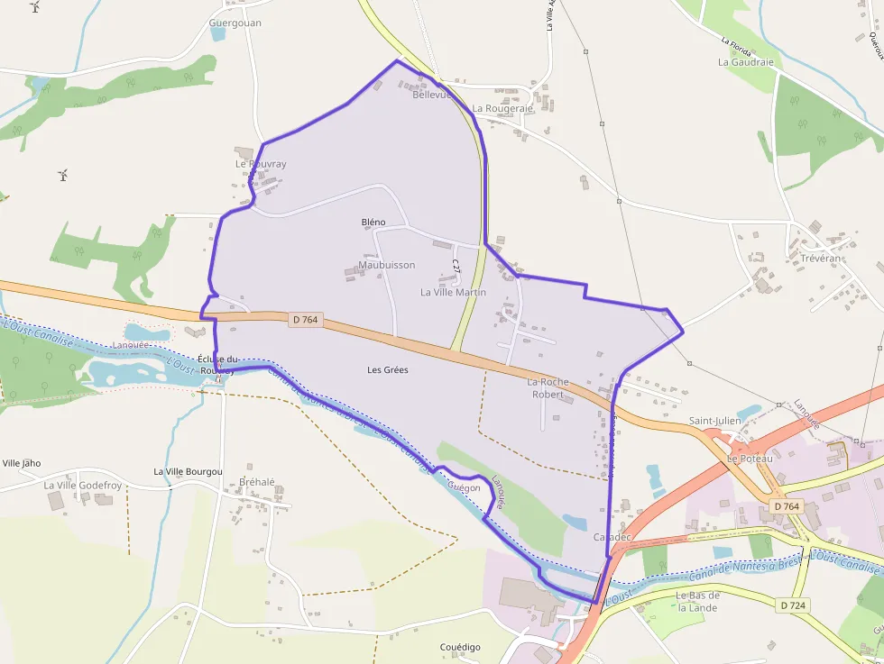 Maison 67 m² quatre pièces à vendre à Forges-de-Lanouée