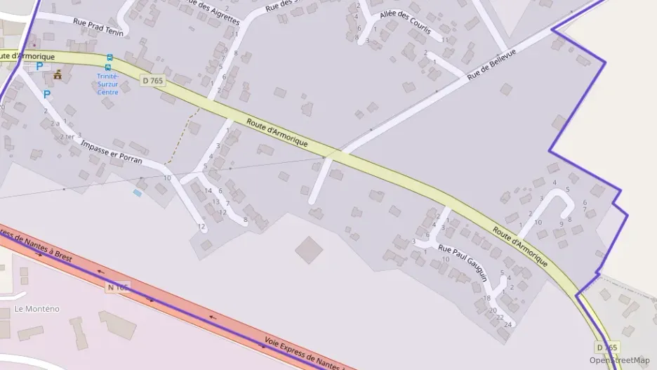 Maison 118 m² cinq pièces à vendre à La Trinité-Surzur Maison 118 m² cinq pièces à vendre à La Trinité-Surzur