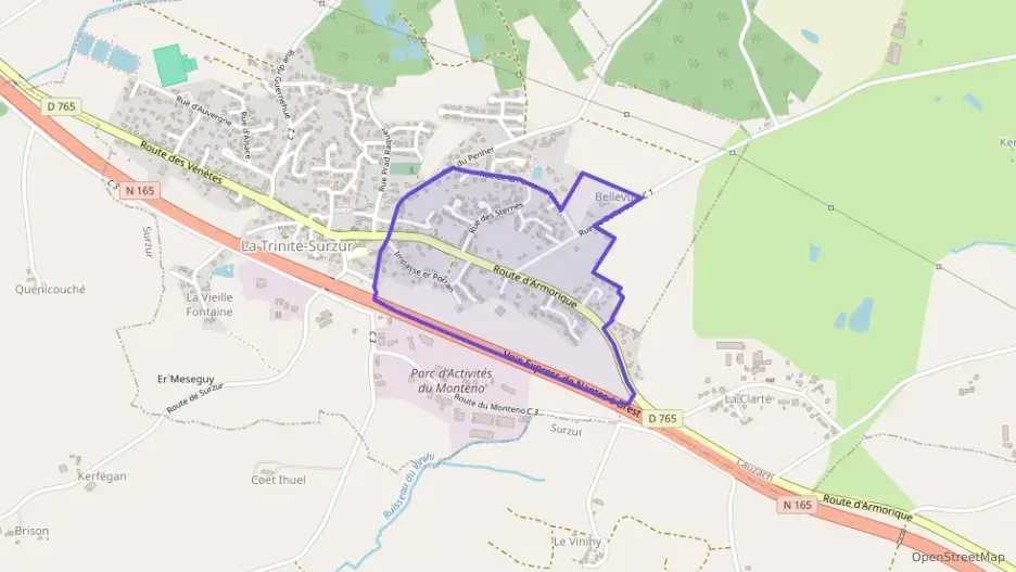 Maison 118 m² cinq pièces à vendre à La Trinité-Surzur Maison 118 m² cinq pièces à vendre à La Trinité-Surzur