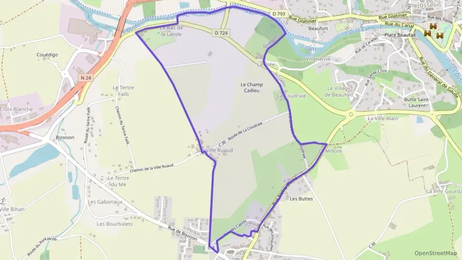 Maison 66 m² quatre pièces à vendre à Guégon Maison 66 m² quatre pièces à vendre à Guégon