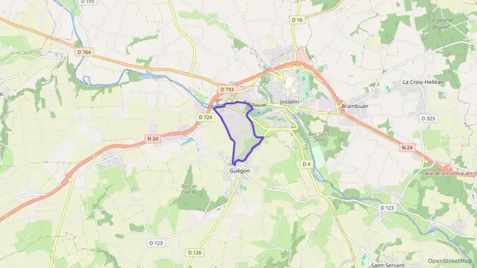 Maison 66 m² quatre pièces à vendre à Guégon Maison 66 m² quatre pièces à vendre à Guégon