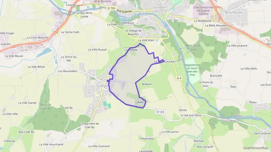 Maison 103 m² cinq pièces à vendre à Guégon