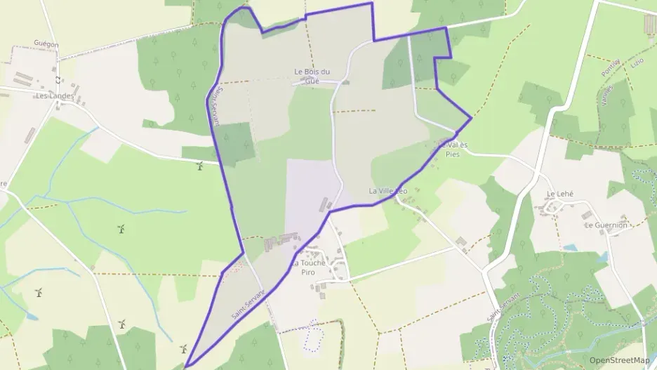 Maison 90 m² quatre pièces à vendre à Saint-Servant