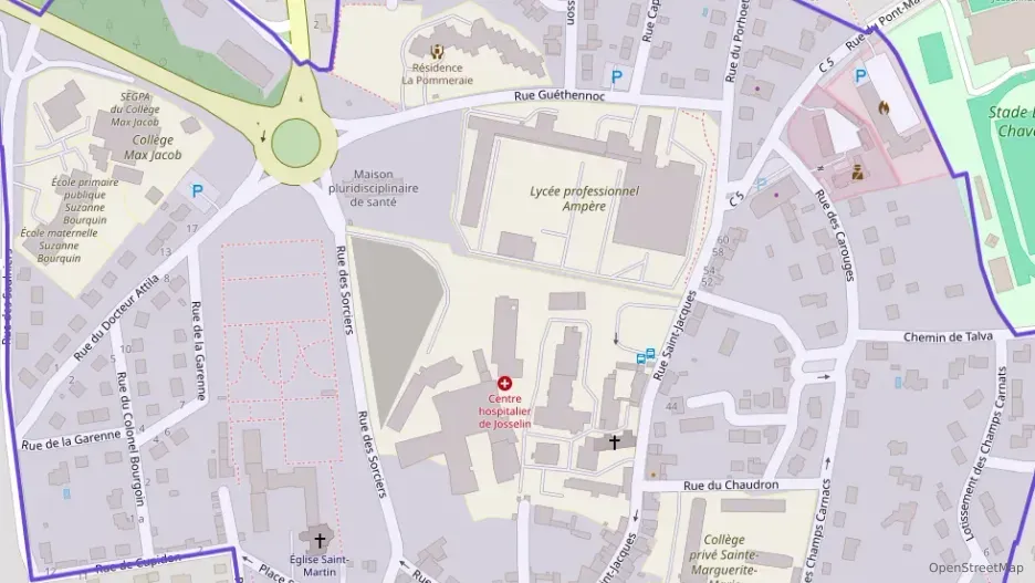 Maison 70 m² cinq pièces à vendre à Josselin