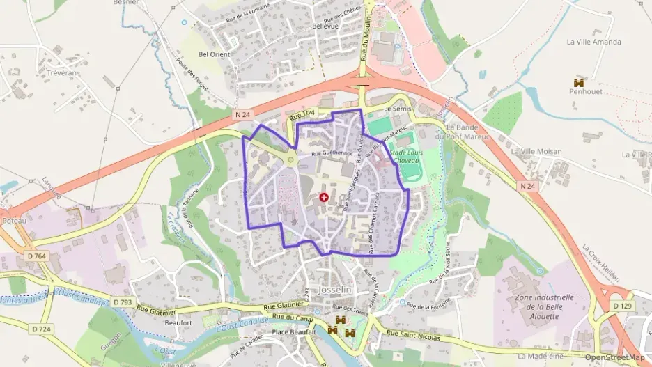 Maison 70 m² cinq pièces à vendre à Josselin