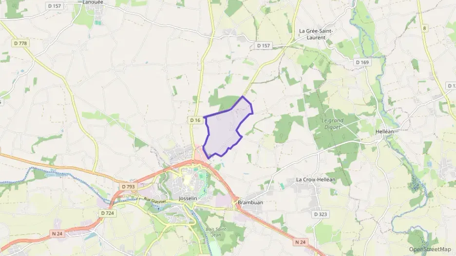 Maison 94 m² quatre pièces à vendre à La Croix-Helléan