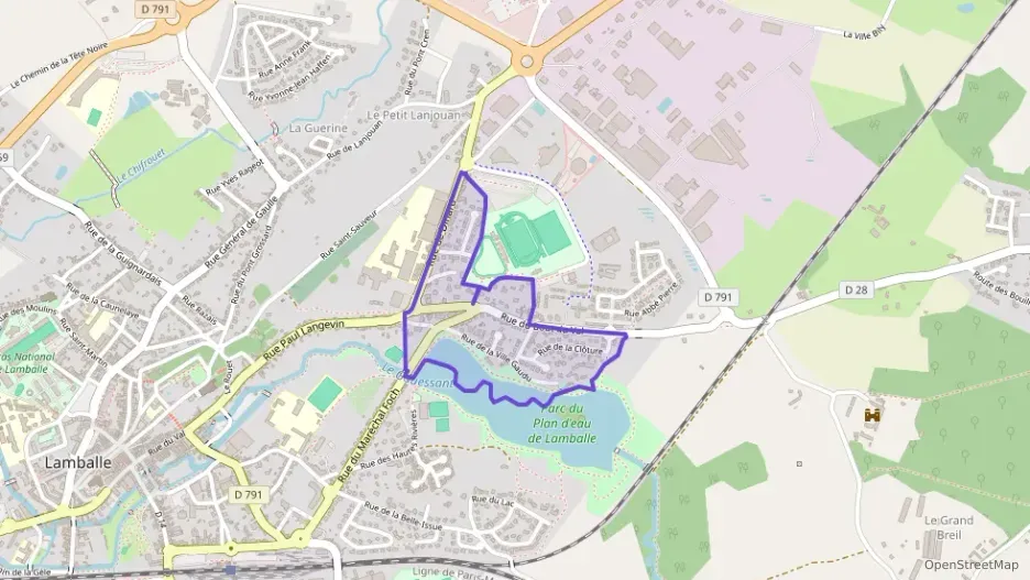 Maison 96 m² quatre pièces à vendre à Lamballe-Armor