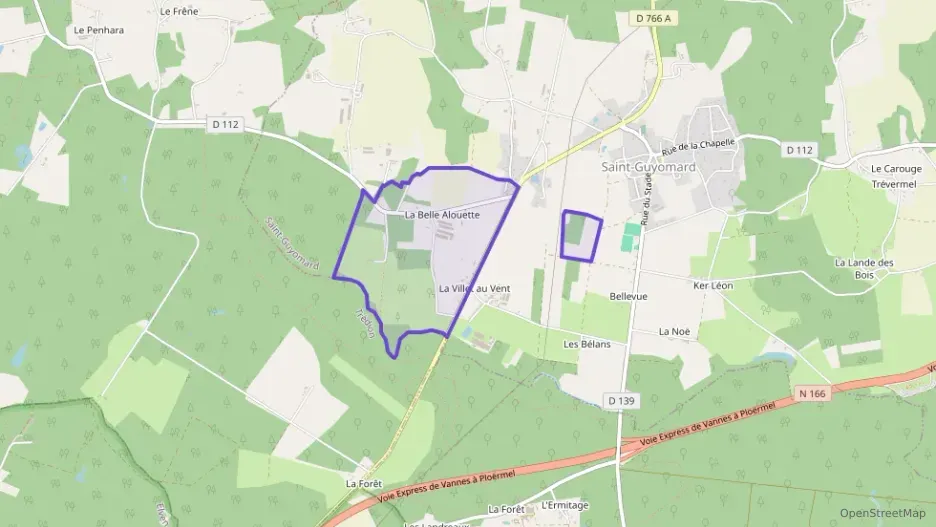 Maison 116 m² quatre pièces à vendre à Saint-Guyomard