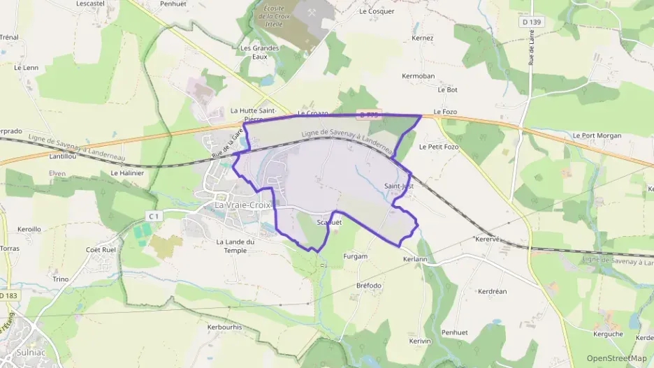 Maison 100 m² quatre pièces à vendre à La Vraie-Croix Maison 100 m² quatre pièces à vendre à La Vraie-Croix