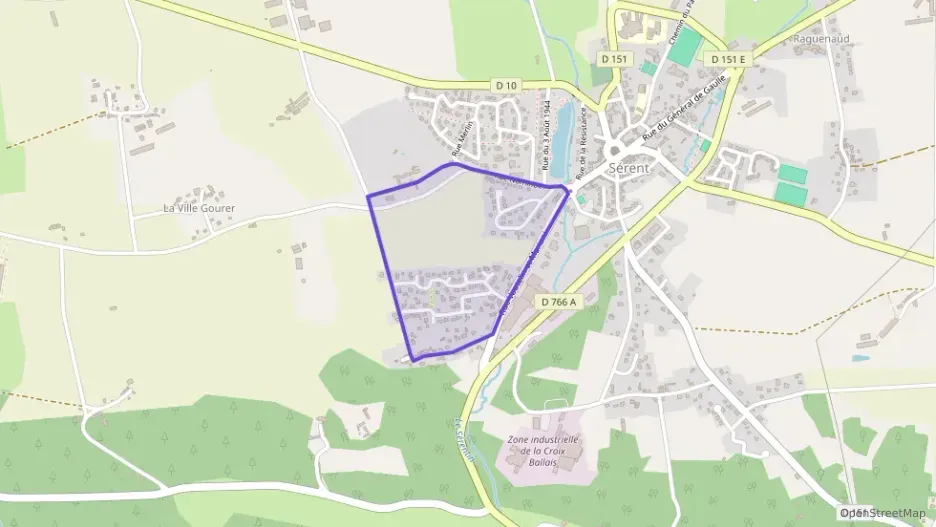 Maison 97 m² cinq pièces à vendre à Sérent Maison 97 m² cinq pièces à vendre à Sérent