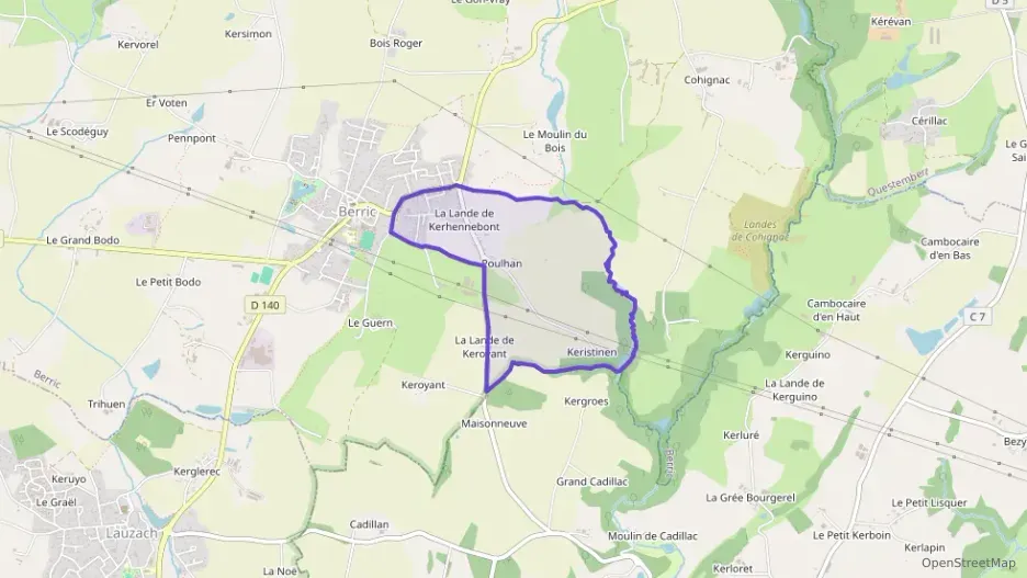 Maison 102 m² cinq pièces à vendre à Berric Maison 102 m² cinq pièces à vendre à Berric