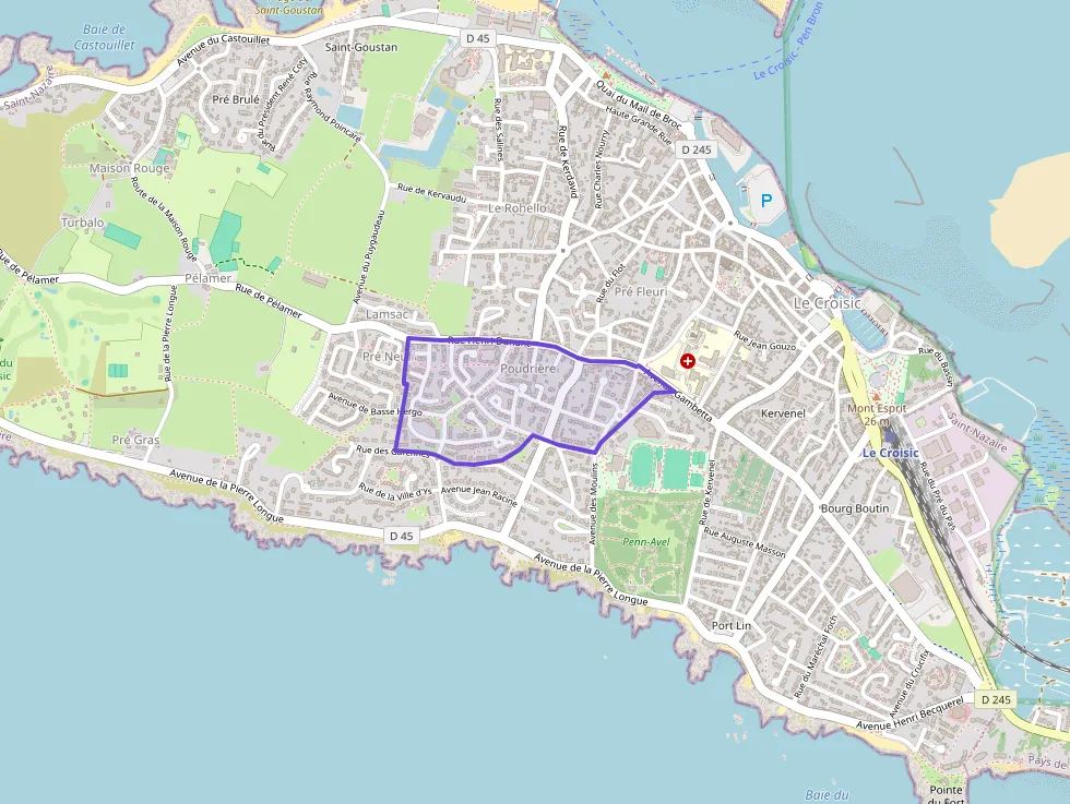 Maison 55 m² deux pieces à vendre à Le Croisic