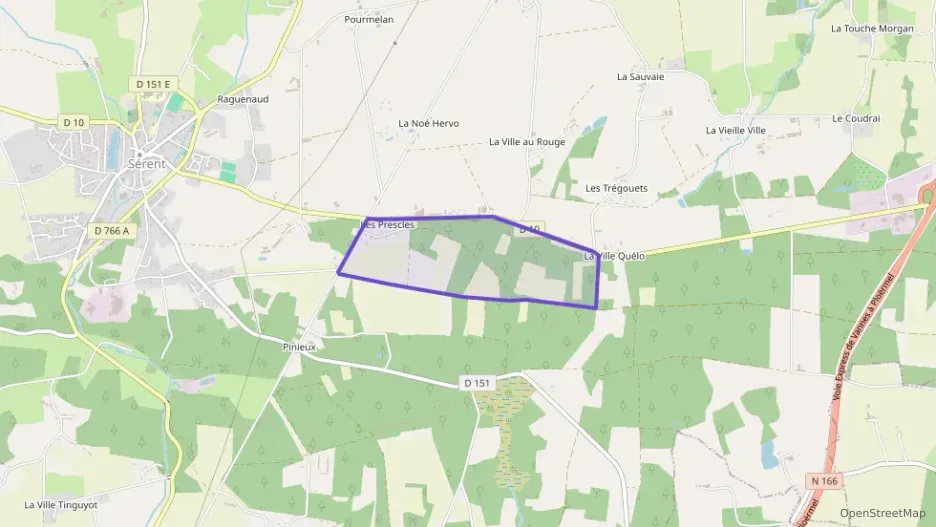 Maison 65 m² trois pièces à vendre à Sérent Maison 65 m² trois pièces à vendre à Sérent