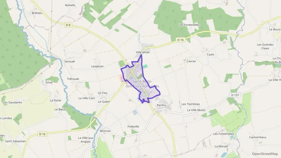 Maison 57 m² trois pièces à vendre à Saint-Malo-des-Trois-Fontaines Maison 57 m² trois pièces à vendre à Saint-Malo-des-Trois-Fontaines