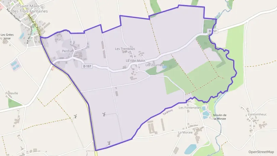 Maison 61 m² trois pièces à vendre à Saint-Malo-des-Trois-Fontaines Maison 61 m² trois pièces à vendre à Saint-Malo-des-Trois-Fontaines