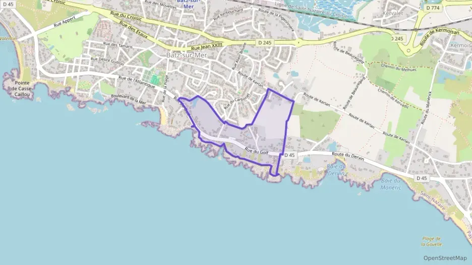 Maison 78 m² quatre pièces à vendre à Batz-sur-Mer