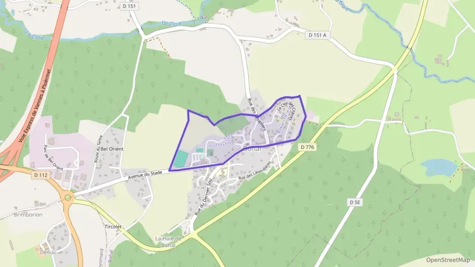 Maison 60 m² trois pièces à vendre à Bohal