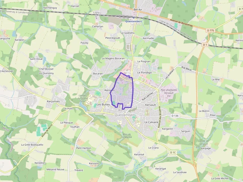 Maison 78 m² quatre pièces à vendre à Questembert