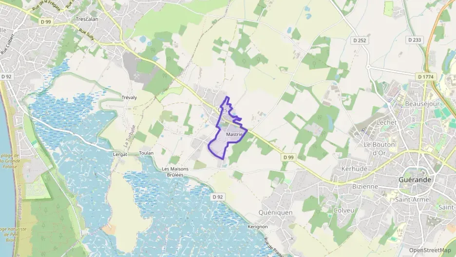 Maison 87 m² trois pièces à vendre à Guérande