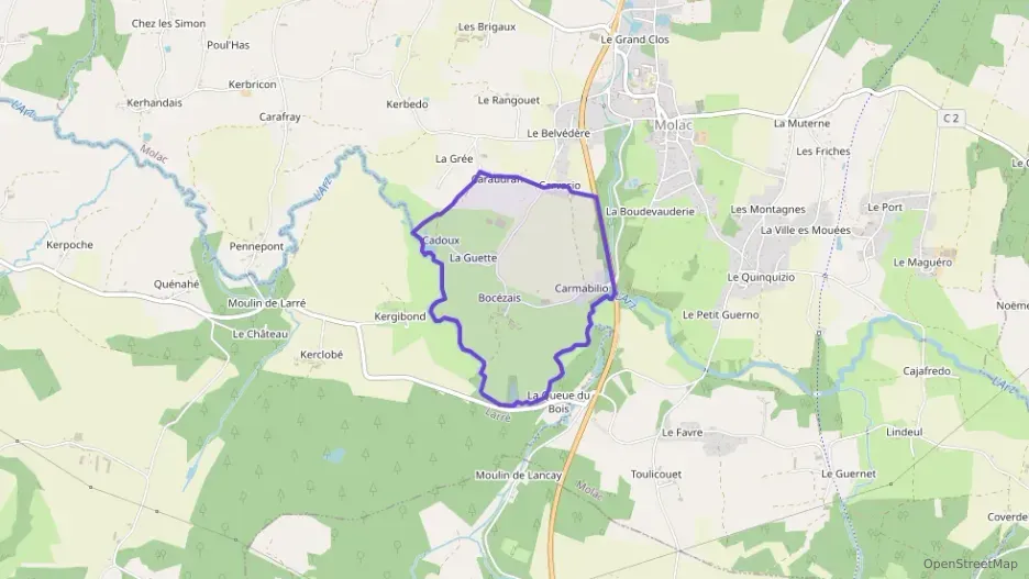 Maison 90 m² trois pièces à vendre à Molac