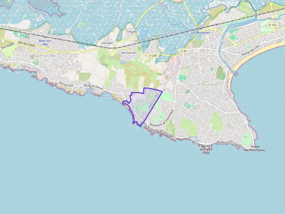 Maison 62 m² quatre pièces à vendre à Batz-sur-Mer