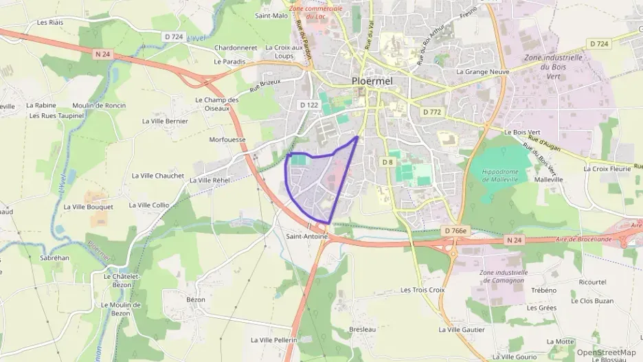 Maison 96 m² cinq pièces à vendre à Ploërmel Maison 96 m² cinq pièces à vendre à Ploërmel