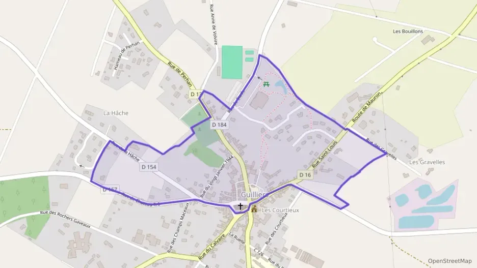 Maison 110 m² sept pièces à vendre à Guilliers Maison 110 m² sept pièces à vendre à Guilliers