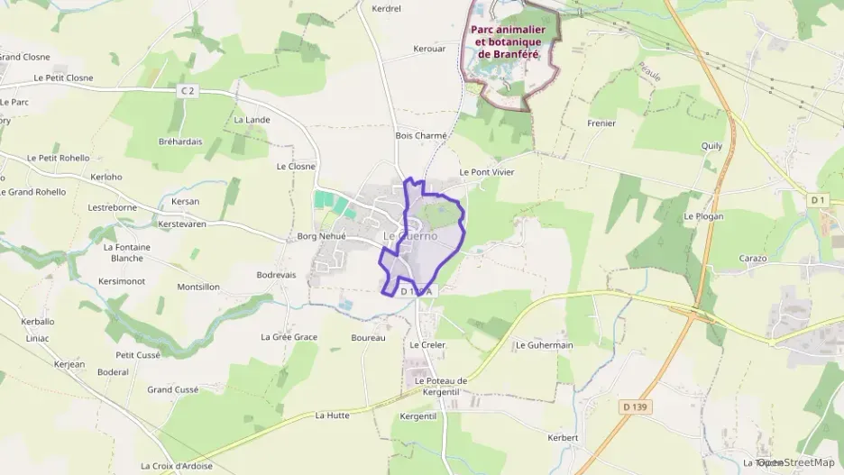 Maison 54 m² deux pieces à vendre à Le Guerno