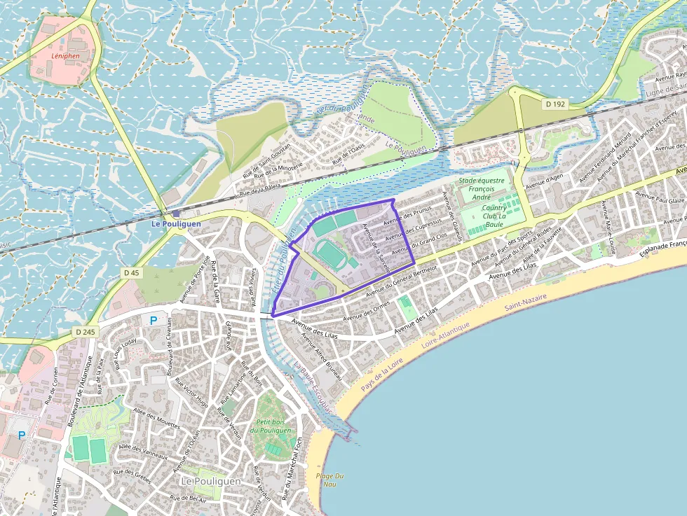 Maison 79 m² quatre pièces à vendre à La Baule-Escoublac