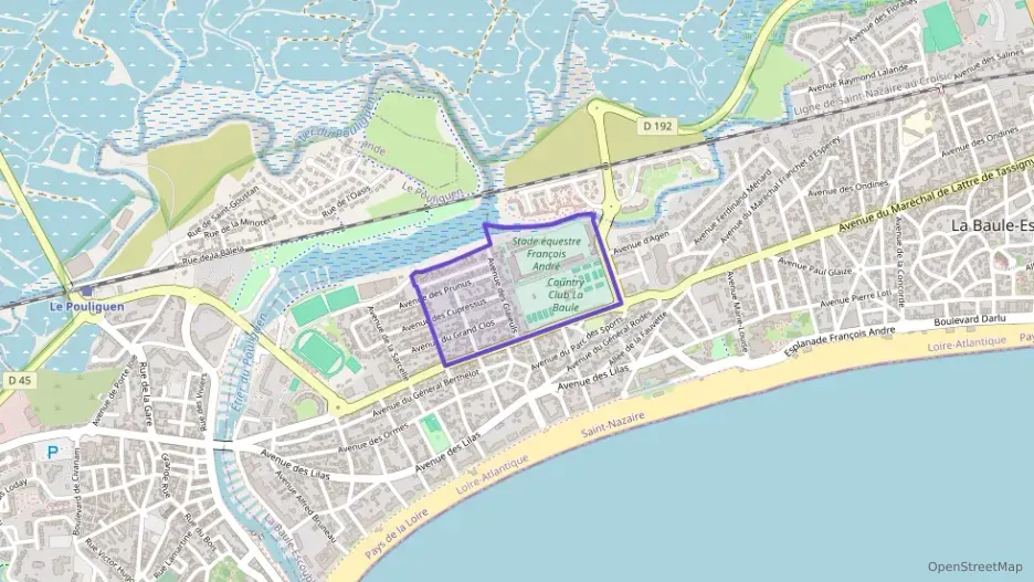 Maison 66 m² trois pièces à vendre à La Baule-Escoublac