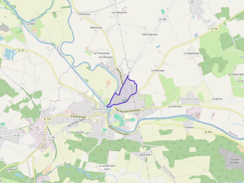 Maison 100 m² quatre pièces à vendre à Malestroit