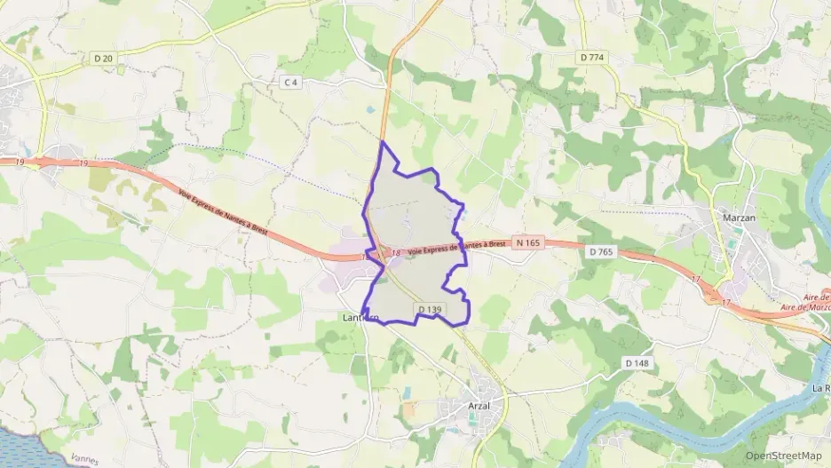 Maison 57 m² deux pieces à vendre à Arzal Maison 57 m² deux pieces à vendre à Arzal