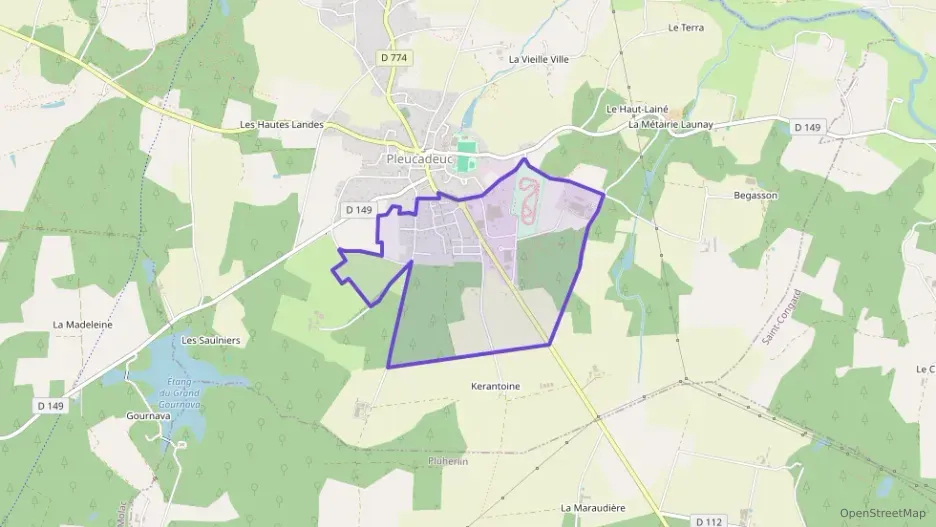 Maison 97 m² quatre pièces à vendre à Pleucadeuc Maison 97 m² quatre pièces à vendre à Pleucadeuc