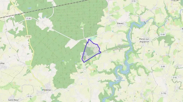 Maison 90 m² trois pièces à vendre à Plédéliac