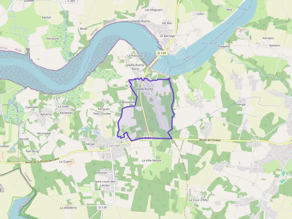 Maison 55 m² trois pièces à vendre à Camoël