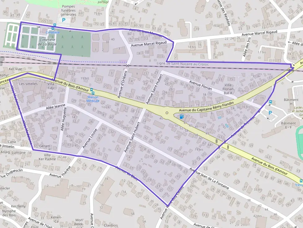 Maison 69 m² trois pièces à vendre à La Baule-Escoublac