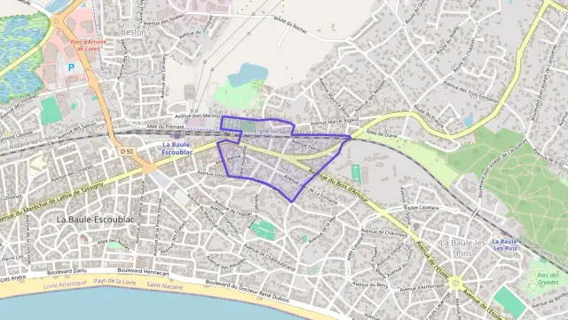 Maison 69 m² trois pièces à vendre à La Baule-Escoublac