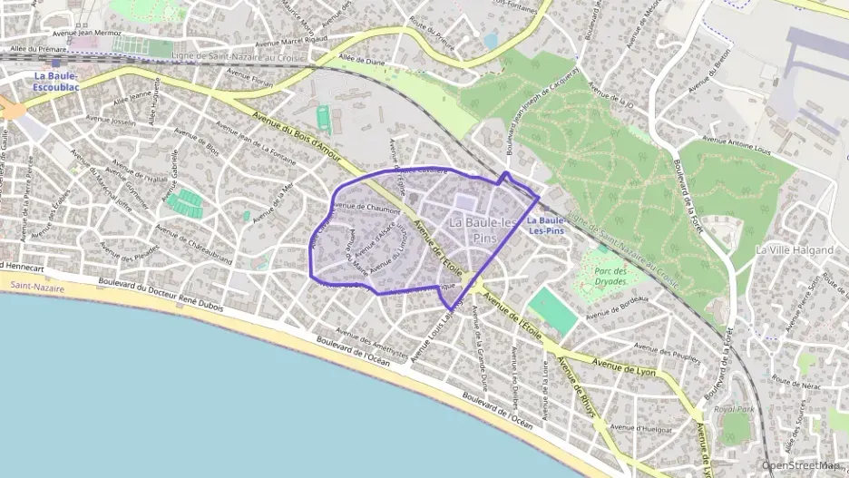 Maison 85 m² quatre pièces à vendre à La Baule-Escoublac