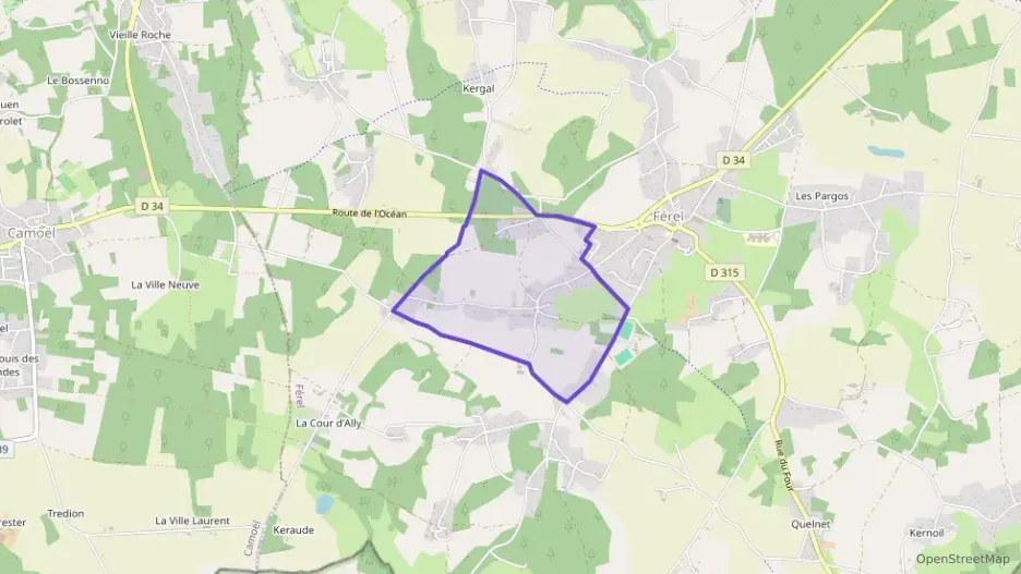 Maison 129 m² six pièces à vendre à Férel Maison 129 m² six pièces à vendre à Férel