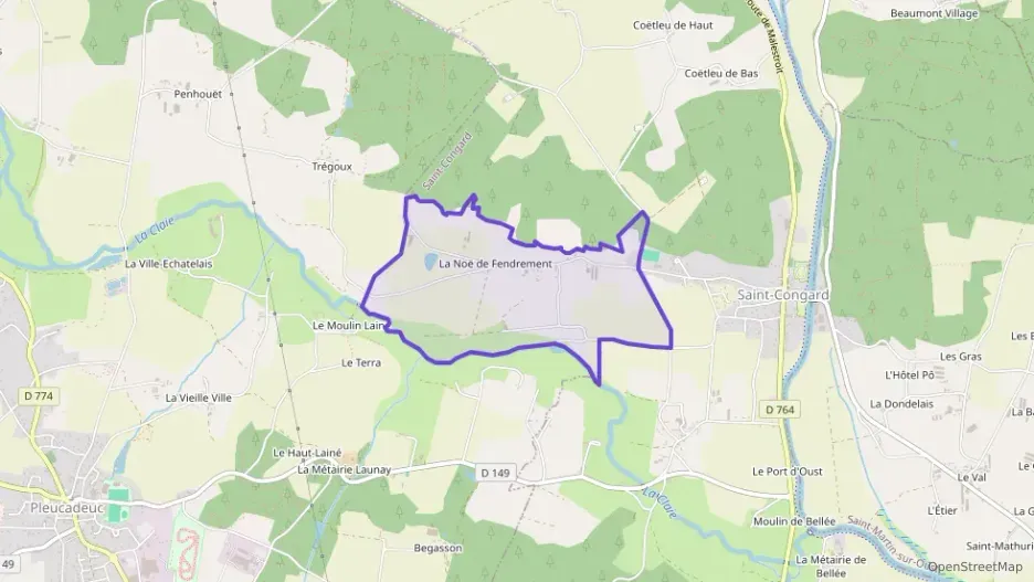 Maison 110 m² quatre pièces à vendre à Saint-Congard Maison 110 m² quatre pièces à vendre à Saint-Congard