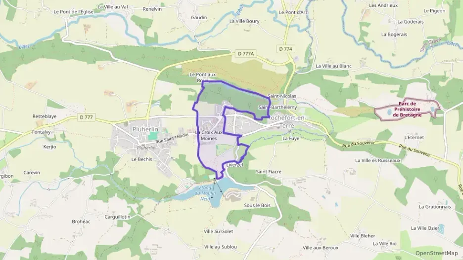 Maison 87 m² trois pièces à vendre à Rochefort-en-Terre Maison 87 m² trois pièces à vendre à Rochefort-en-Terre