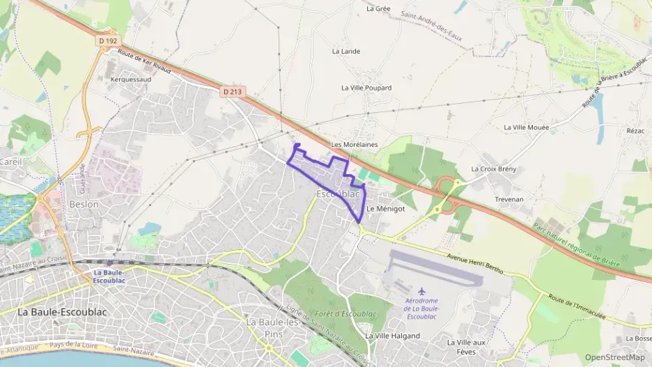 Maison 100 m² quatre pièces à vendre à La Baule-Escoublac