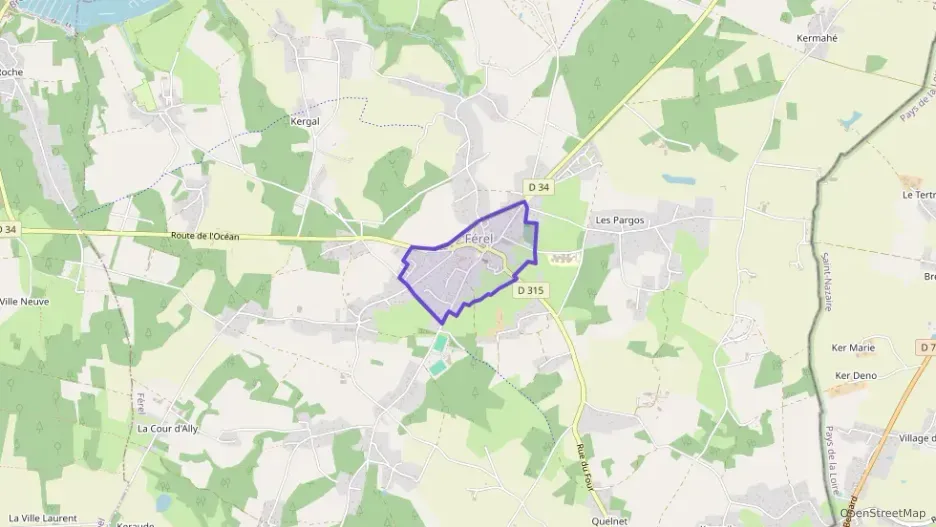 Maison 90 m² quatre pièces à vendre à Férel