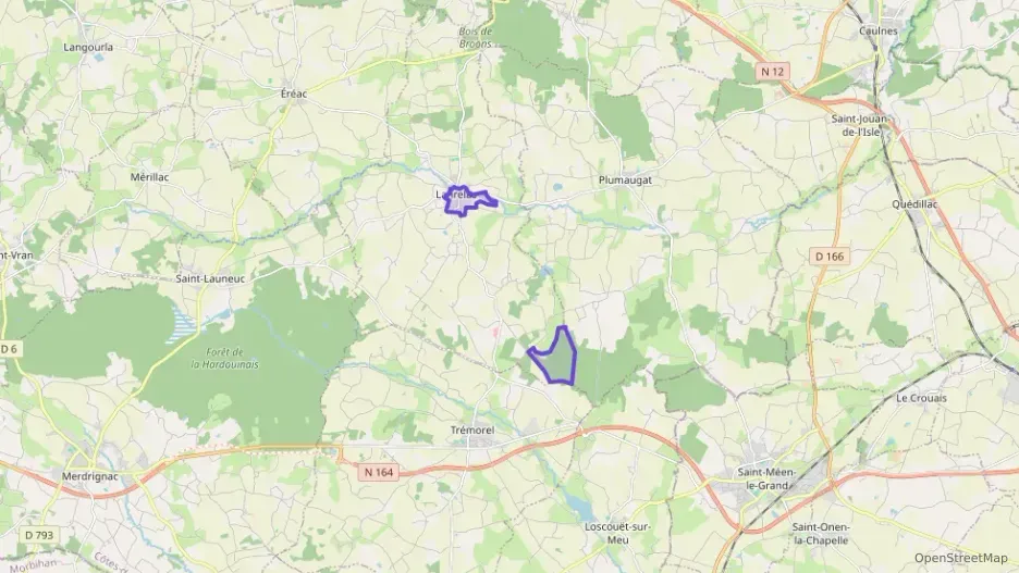 Maison 142 m² six pièces à vendre à Lanrelas